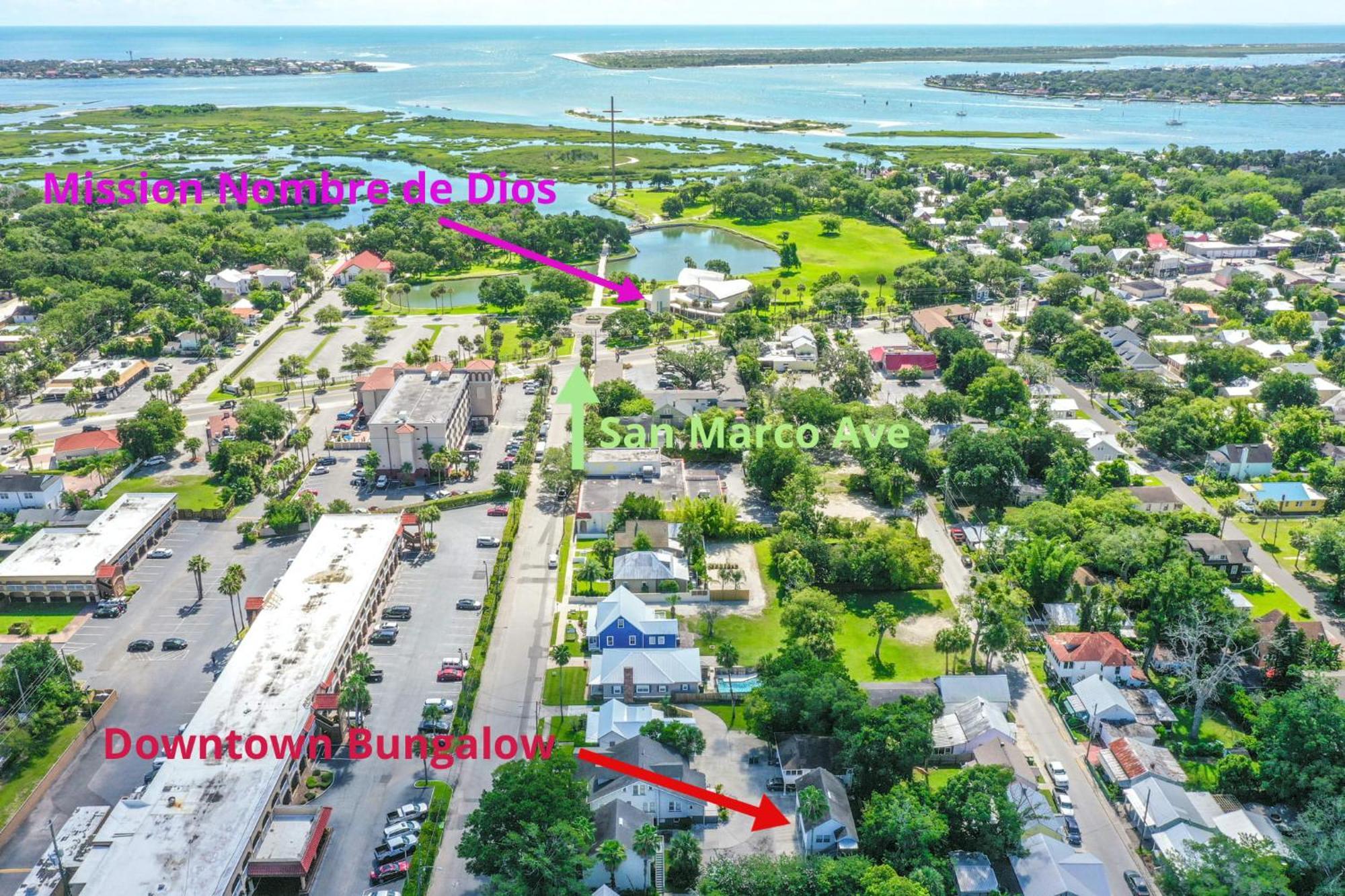The Old Mission Collection - Downtown Bungalow St. Augustine Extérieur photo
