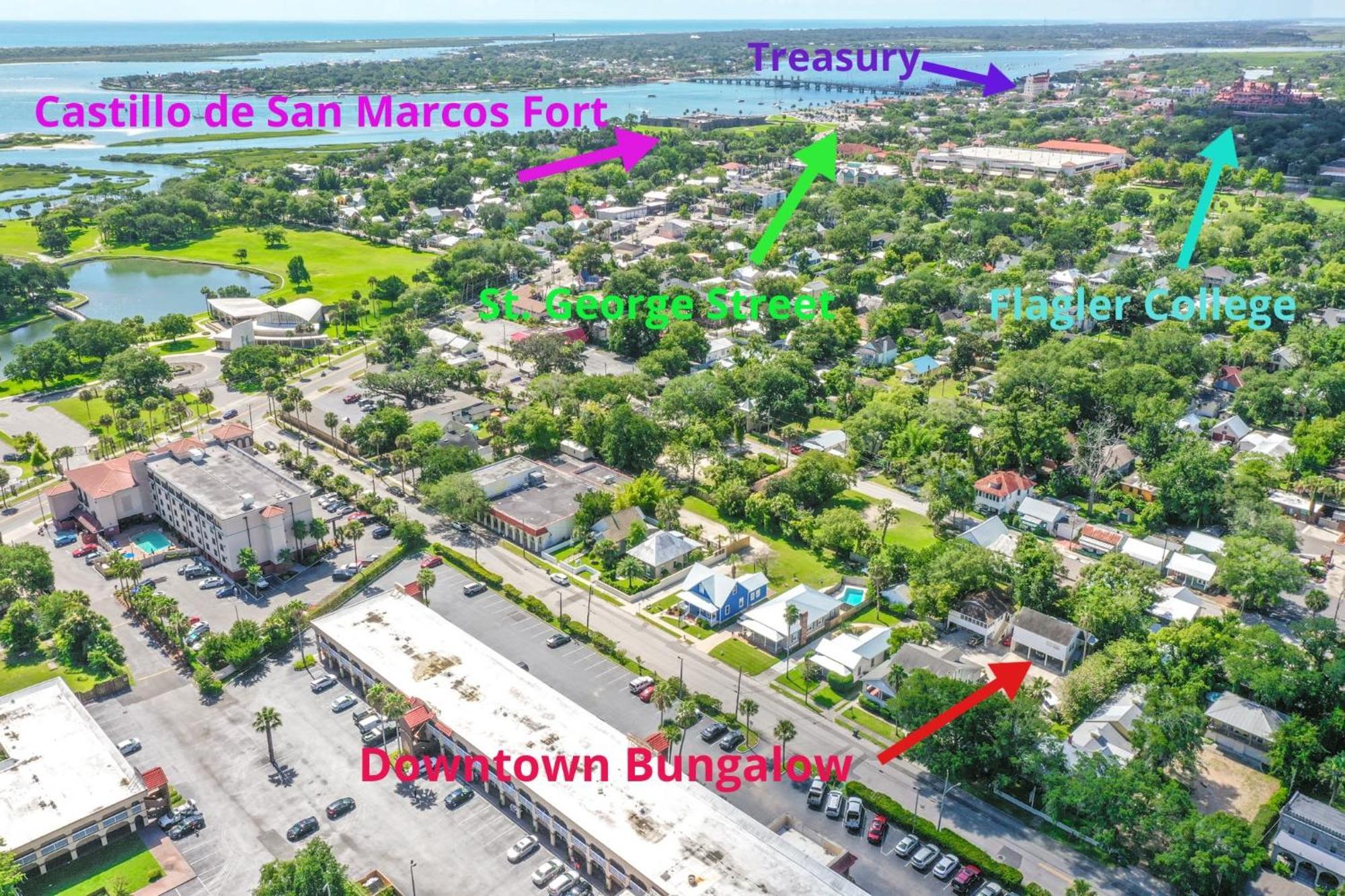 The Old Mission Collection - Downtown Bungalow St. Augustine Extérieur photo